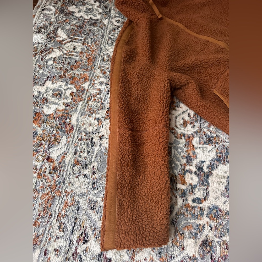 Women's Brown Sherpa Jacket